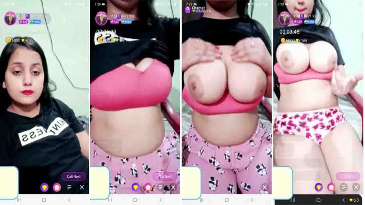 Simran Nude Show Boobs Fingering on App Live